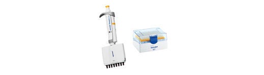Eppendorf™ Research™ plus mechanische Mehrkanalpipette, 30 bis 300 µL