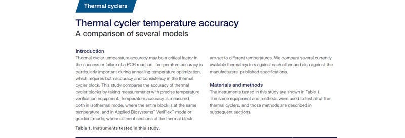 PowerFlex Temperature Accuracy Comparison App Note