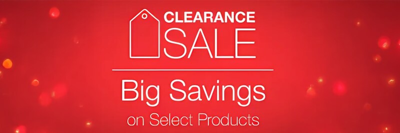Clearance Sale | Big Savings on Select Products
