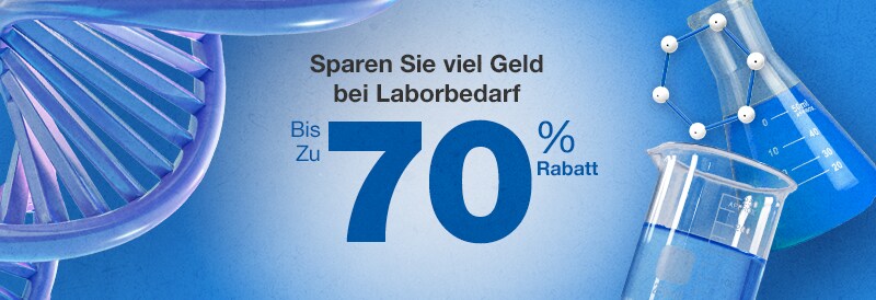 Große Einsparungen bei Laborverbrauchsmaterialien