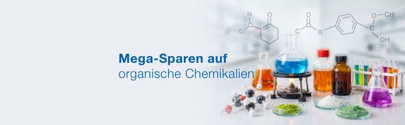 Mega-Sparen auf  organische Chemikalien