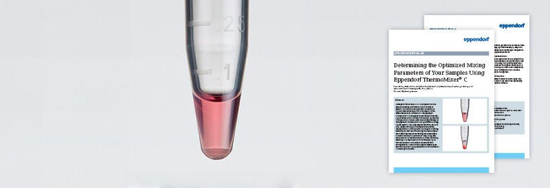 Optimierung der Probenmischung mit ThermoMixer C