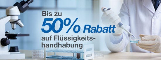 Sparen Sie groß bei Essentials für das Liquid Handling