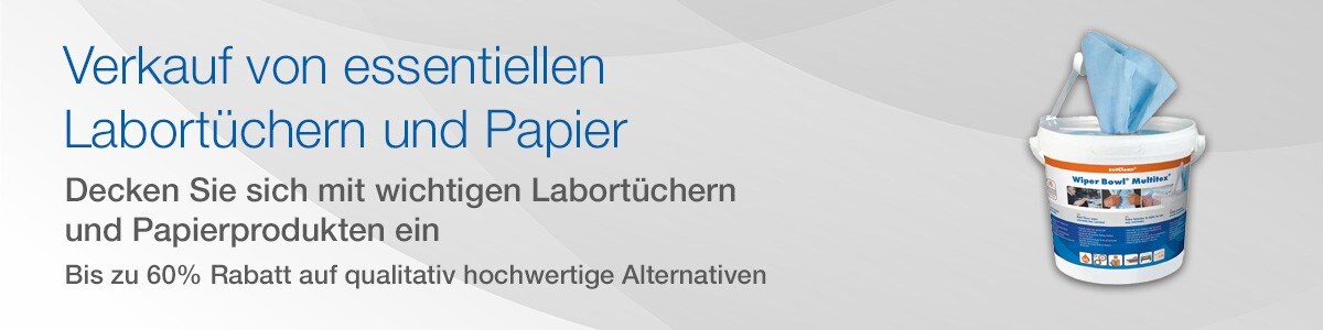 Focus_Wipes_Page_DE_24146 Verkauf von essentiellen Labortüchern und Papier