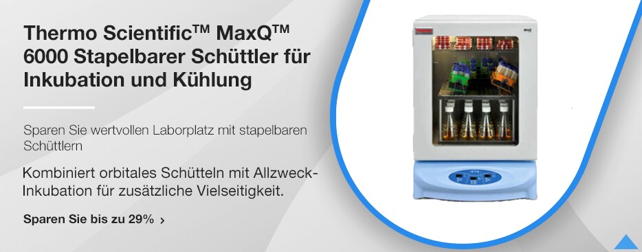 Thermo Scientific™ MaxQ™ 6000 Stapelbarer Schüttler für Inkubation und Kühlung