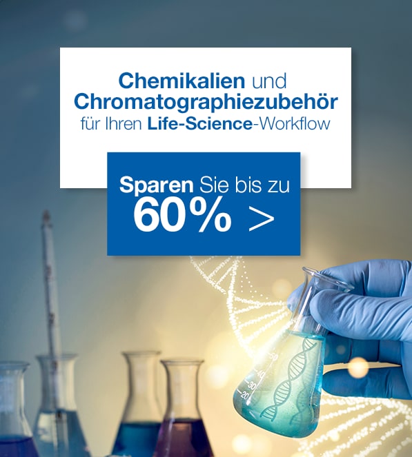 Chemikalien und Chromatographie Promo-Banner