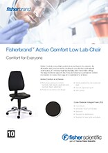 Fisherbrand™ Active Niedriger Laborstuhl Broschüre