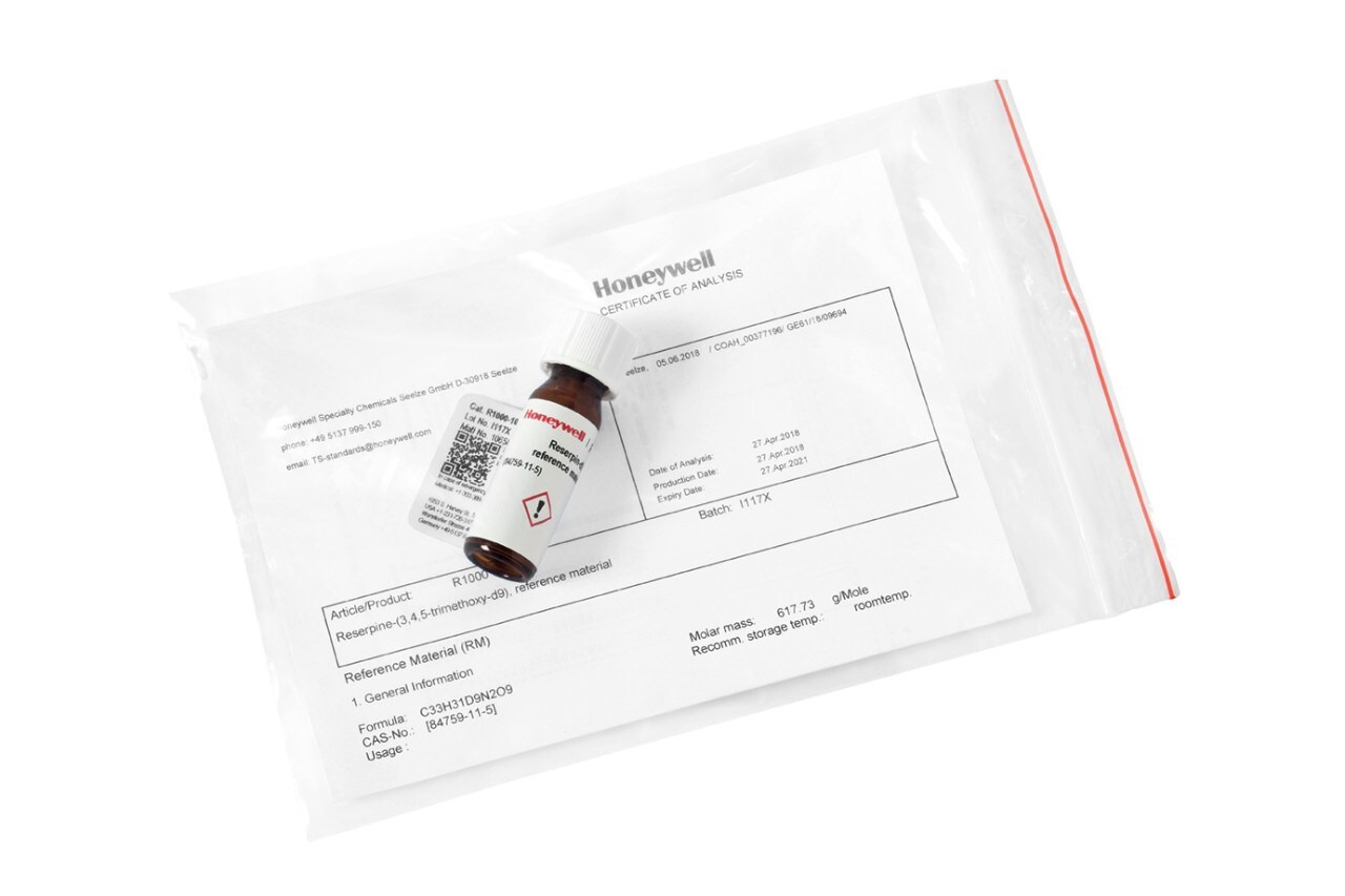 Reserpin_d9_10_mg_in_Packung_EM3_9037 Solvents and Blends